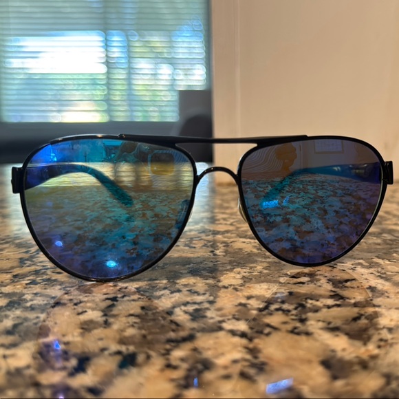 Oakley Black Disclosure Aviators - Picture 1 of 6